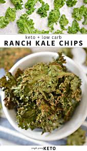 Ranch Kale Chips Simple Yummy Keto Recipe Kale Chip Recipes Healthy Snacks Recipes Keto Diet Recipes