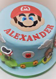 Super mario bros birthday topper edible picture for cake image frosting sheet. Cake Design In Brussels Patricia Creative Cakes 100 Passion Mario Birthday Cake Mario Cake Mario Bros Cake