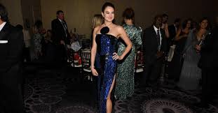 She wore a ralph lauren collection custom metallic leather mini dress with hand embroidered cross and stud detailing that required 12 artisans to make. Shailene Woodley S Complete Dating History Explained