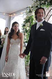 Actor Jared Padalecki S Snowy Idaho Wedding Jared Padalecki Wedding Wedding Inside Celebrity Weddings