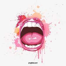 Hand Drawn Character Expression Lips Lips Clipart Hand Painted Character Png Transparent Clipart Image And Psd File For Free Download How To Draw Hands Free Art Hand Painted