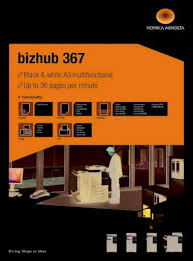 Download the latest drivers and utilities for your konica minolta devices. Bizhub 367 Datasheet 1
