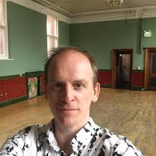 Here is our Artistic Director Daniel Winder showing off his new home