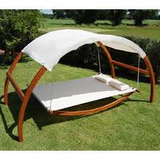 Amazon De Benedomi Hangematte Hangeliege Varadero Mit Gestell Garten Hangematte Trampoline Gartenschaukel