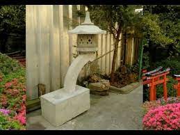 3 Asian Concrete Lantern Rankei Youtube Backyard Garden Deco Japanese Stone Lanterns