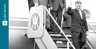 Avaruuslentonsa jälkeen gagarin kävi varsin pian myös suomessa. Gagarin Helsingin Festivaalin Tahtena 1962 Elava Arkisto Yle Fi