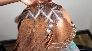 Perfecting Parts Triangle Box Braids Easy Detailed Video Knotless Braids Curly Blogs Displayed wig pictures were done on a full lace wig. perfecting parts triangle box braids easy detailed video knotless braids