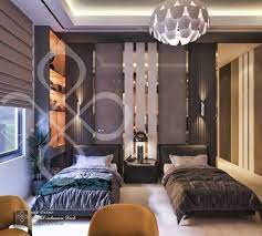 Twin Bedroom Modern Style Ksa Diebstudio Modern Bedroom Luxurious Bedrooms Modern Luxury Bedroom