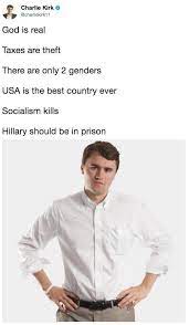 In 2017, turning point chapters organized campus visits by former breitbart editor milo yiannopoulos to the university of colorado boulder and miami university (ohio). Turning Point Usa Know Your Meme