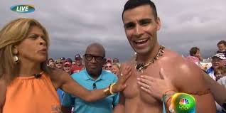In what has become our favorite olympics tradition, the shirtless tonga flag bearer was back and we all loved it. Today Show Hosts Fail To Pronounce Hot Tonga Flag Bearer S Name Pita Taufatofua Today Show Interview