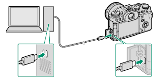 Most webcams have a usb cable connected to them. Fujifilm X Webcam User S Guide