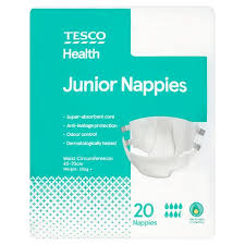 Have nappies and wipes handy. Tesco Health Junior Nappies 20 Pack Tesco Groceries