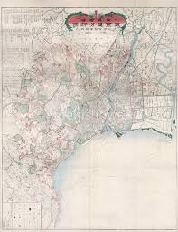 Map Of Tokyo 1879 Tokyo Map Map Japan Map