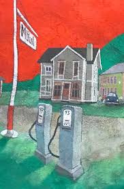 A Closed Down Gas Station
