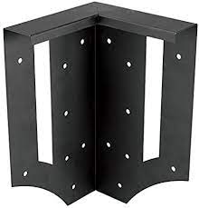 4ft square corner section with a total growing area of 64 square feet. Amazon Com Plow Hearth Diy Raised Garden Bed Corner Brackets Powder Coated Galvanized Solid Steel Black 6 L X 6 W X 10 H Set Of 4 Home Improvement