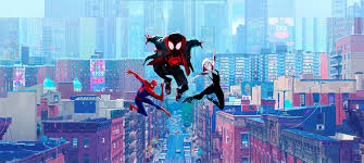 Gwen stacy is a 14 or 15 year old teenager from the new york city of an alternate universe. Spider Mam Into The Spider Verse 5000x2250 Spider Verse Spider Gwen Spiderman