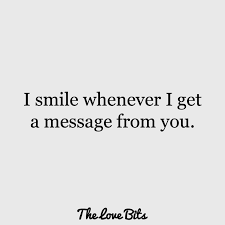 Whether you want to express your love for her in the morning, afternoon, or at night, here are the sweet text messages to make her smile, laugh and merry. 50 Cute Love Quotes That Will Make You Smile Thelovebits