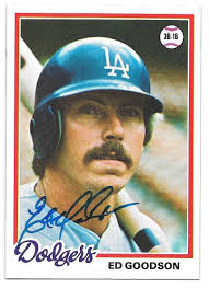 Ed Goodson Signed 1978 Topps Baseball Card