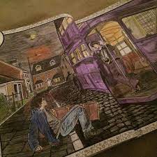 bethan jones on instagram welcome to the knight bus emergency transport for stranded witch or wizard knightbus har livres a colorier dessin coloriage animaux