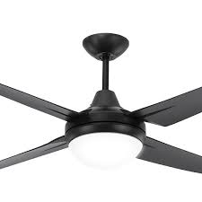 The hunter mill valley matte black outdoor ceiling fan comes with a dimmable edison bulb light kit, pull chain and walnut blades. Mercator Clare Ceiling Fan With B22 Light 52 Black Outdoor Ceiling Fan