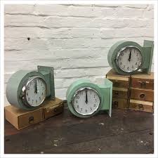 Vintage double sided wall clock iron metal silent quiet grand central station wall clock decorative double faced wall clock antique wall hanging clocks living room bedroom study wall decoration. Double Sided Ship Super Tanker Vintage Wall Clock Mayfly Vintage