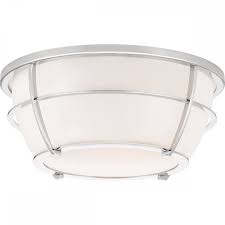 Lighting and lights makes buying your light fittings a pleasure. Flush Fit Bathroom Ceiling Light Nautical Style Opal Glass And Chrome