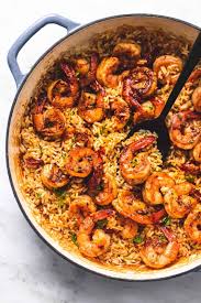 This Cajun Shrimp And Rice Skillet Is A One Pot Wonder Full Of Flavorful Shrimp And Rice With A Cajun Shrimp And Rice Cajun Shrimp And Rice Best Shrimp Recipes