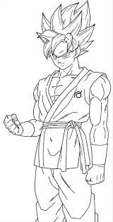 Dragon ball coloring pages are surely loved by kids of all ages, since the character has accompanied us for decades now.you can introduce these dragon ball pictures to your kids and see how excited the kids are to see the character. Dragonball Z Coloring Pages Goku Dragon Ball Super Artwork Dragon Ball Artwork Dragon Ball Super Art