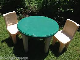The set includes one table and two chairs with unique ''x'' design legs that provide superior durability and stability. Step 2 Lifestyle Dining Room Table Chairs Set Green Euc Nj Location Ebay