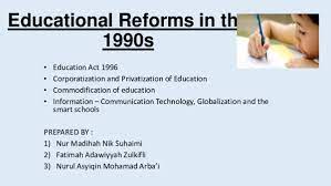 Regulations pertaining to establishment of a phei as a university, university college or. Ppt Education Act 1996 Tasnim Mawaddah Academia Edu