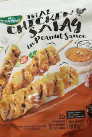 Are you seeing what i'm seeing? Thai Chicken Satay In Peanut Sauce