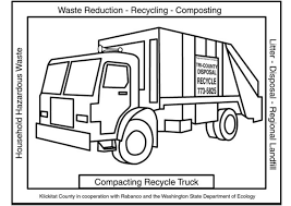 All recycling coloring pages at here. Coloring Page Compacting Recycle Truck Free Printable Coloring Pages Img 6048