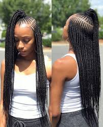 African Fashion Trends Nigerian Fashion Braids Micro Braids Hairstyles Feed In Braids Hairstyles Braided Hairstyles