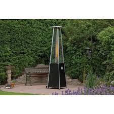 Ships direct, fast & 100% free! Tahiti Flame Pyramid Patio Heater Black National Heater Shops