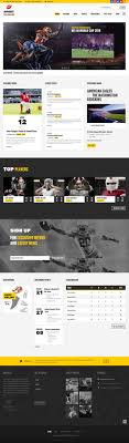 Sport | the latest results from sports events around the world: Sports Club Wordpress Theme Is A Best Ever Solution For A Sports Website Like A Football Baseball Or Soccer Team Sit Sports Website Web Sport Sports Clubs