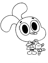 Gumball coloring pages for kids ♥ gumball coloring book. The Amazing World Of Gumball Cartoon Goodies And Videos