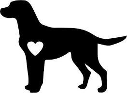 Black And White Labrador Clipart Labrador Retriever Love Labrador Retriever Labrador Dog Silhouette