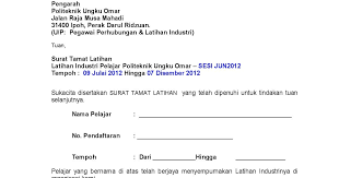 Santri siap guna daarut tauhiid bandung gegerkalong girang kegiatan praktik kerja industri, yang termasuk dalam model pendidikan sistem ganda (dual system. Contoh Surat Pengesahan Tamat Latihan Contoh Surat