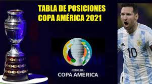 28 de junio de 2021 01:28 cest. Tabla De Posiciones Copa America 2021