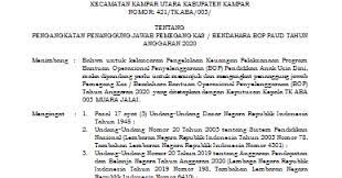 Contoh sk yayasan untuk lembaga guru ilmu sosial. Terupdate Sk Bendahara Bop Paud Tahun Anggaran 2020 Operator Sekolah Mumet