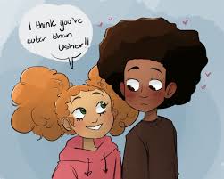 Riley Huey Freeman Of The Boondocks Fighting The Power · Creative Fabrica
