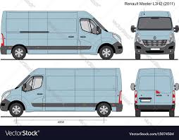 Renault Master L3h2 Cargo Bus 2011 Scale 1 To 10 Download A Free Preview Or High Quality Adobe Illustrator Ai Eps Pdf An Renault Master Renault Ford Transit