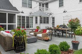 With a little sweat equity this yard grading project can be done in a please note: Lawn And Bluestone Patio In Edina Mn Southview Design