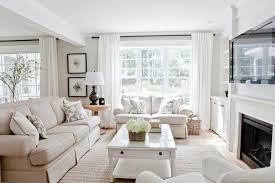 Inspired Benjamin Moore Edgecomb Gray Method Montreal Contemporary Living Room Remodeling Ideas Beige Living Rooms Monochromatic Living Room Bright Living Room