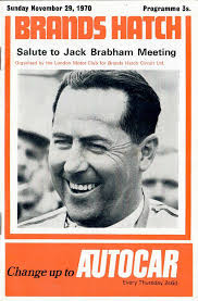 Salute to Jack Brabham Meeting 29/11/1970, Brands Hatch Circuit programme