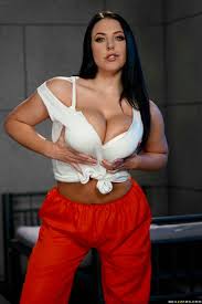Free Porn Pics of Hot busty inmate Angela White presents her body -  MyPornstarBook.net