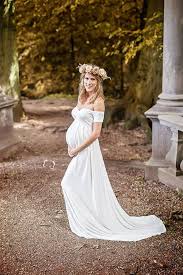 Azalea Dress Off Shoulder Short Sleeves Maternity Dress Maternity Gown Photoshoo Simple Bridal Dresses Dresses For Pregnant Women Womens Wedding Dresses