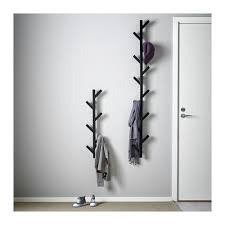 Tjusig Hanger Zwart 78 Cm Ikea Wall Mounted Coat Rack Coat Rack Wall Wall Hanger