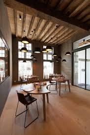 16 Adorable Modern Livingroom Ceiling Galleries 25 Modern Interiors With Exposed Ceiling Beams In 2020 Kitchen Construction Hotel Decor Hospital Interior Design
