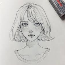 Dessin Dessiner Art Draw Visage Drawing Illustration Artwork Sketch Peinture Manga Artist Dessin Visage Comment Dessiner Un Visage Dessin De Visage